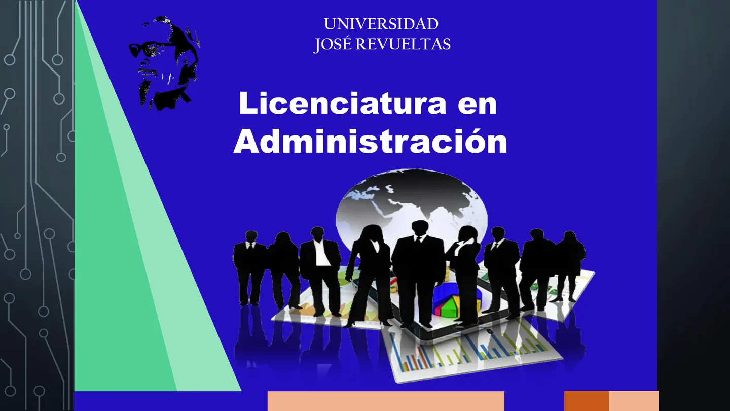 Licenciatura en Administración, portada del documento de oferta educativa.