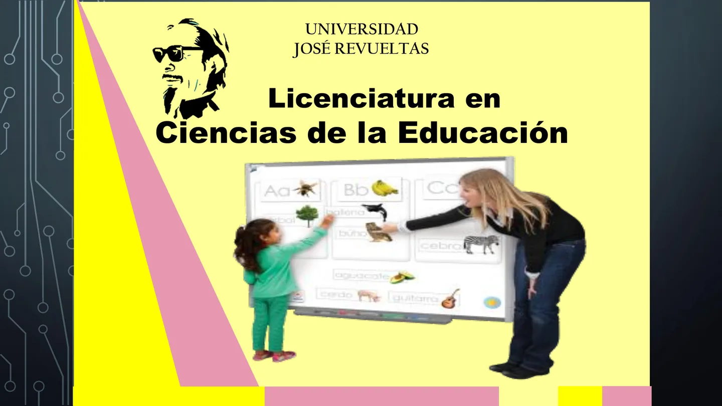 Licenciatura en Ciencias de la Educación, portada del documento de oferta educativa.