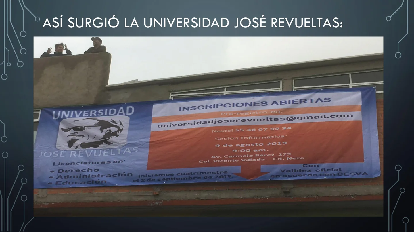 Así surgió la Universidad José Revueltas.