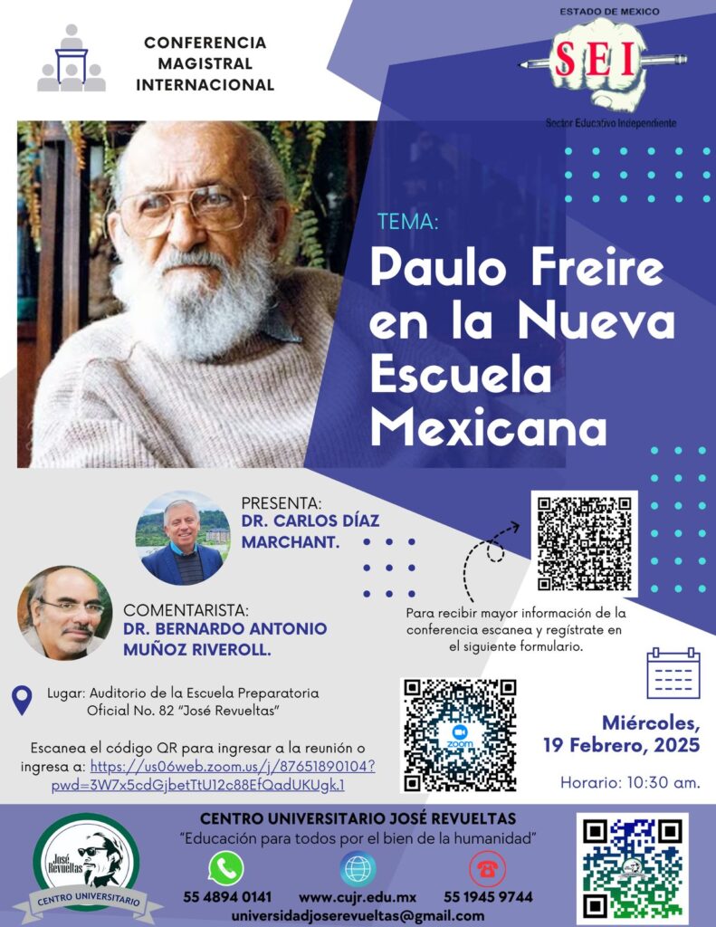 Paulo Freire en la Nuevo Escuela Mexicana